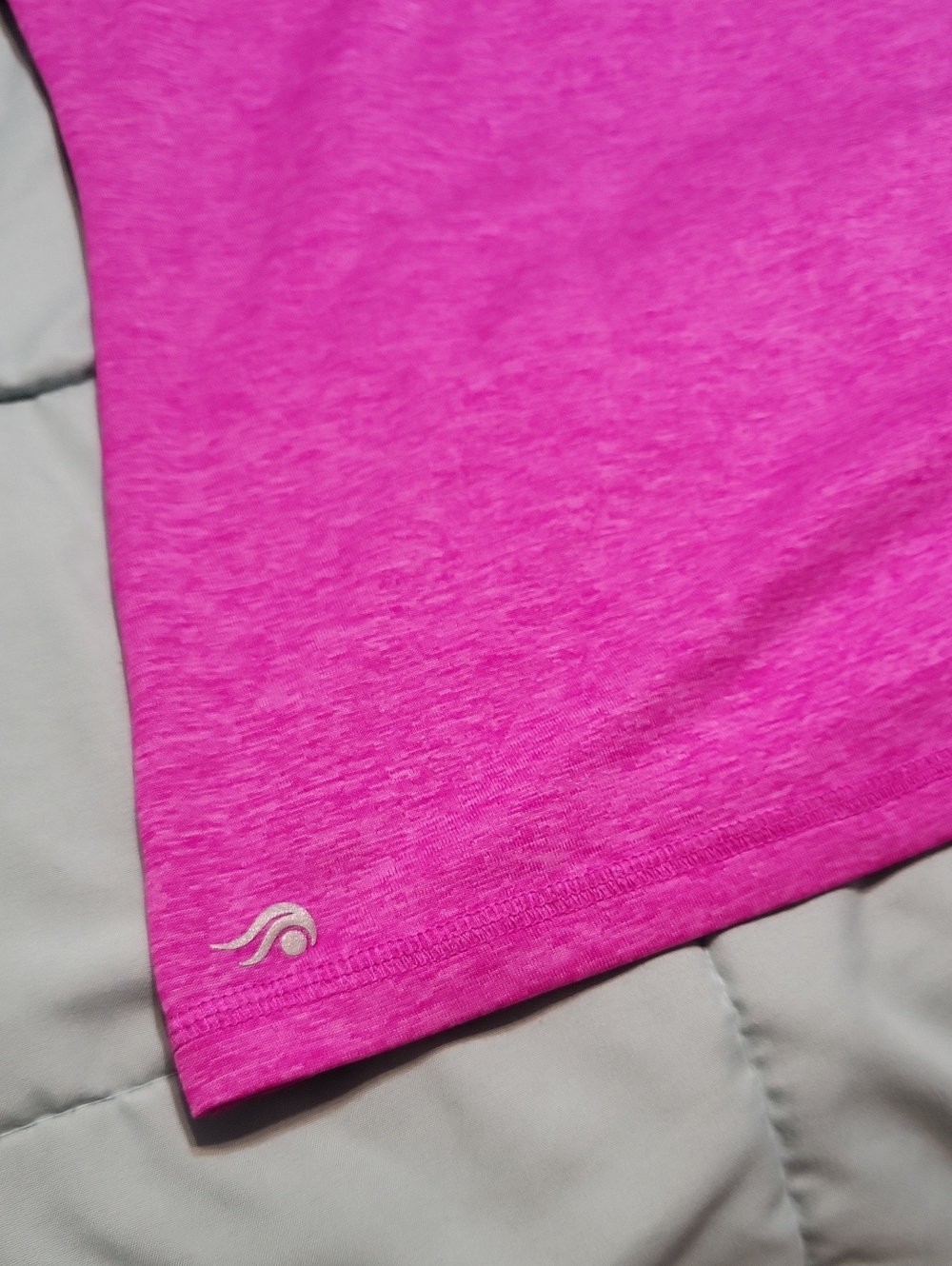 Bright Pink Racerback Tank Top - Picture 3 of 4